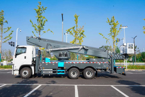 Plataforma de Trabajo Aérea Montada en Camión, Elevador de Cesta para Vehículos, Proveedor OEM - Product Image 3