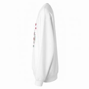 Nuevas Sudaderas Blancas Casuales para Mujer al por Mayor con Logotipo Personalizado, Cálidas para Invierno, Estilo Urbano, Ecológicas - Product Image 3