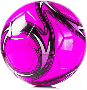 Balón de fútbol con logotipo personalizado profesional, tamaño oficial de alta calidad, balones de fútbol duraderos de cuero PU de PVC con excelente retención de aire - Product Image 5