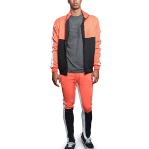 Survêtement vêtements de sport 100% coton 2 pièces survêtement vêtements d'entraînement vêtements de sport respirant hip hop survêtement unisexe pour homme - Product Image 6