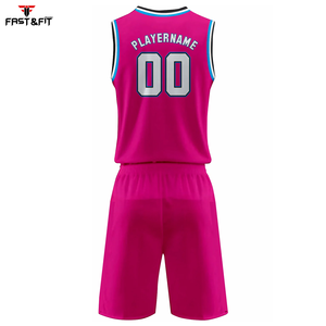 Uniforme de basket-ball pour hommes personnalisé, plus la conception respirante de taille avec des techniques imprimées populaires - Product Image 2