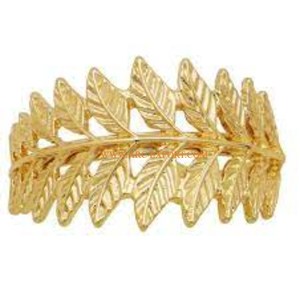 Anneau porte-mouchoirs en aluminium poli doré, forme classique personnalisée, pour la maison, le dessus de table, idéal pour les fêtes, prix bas, best-seller - Product Image 5