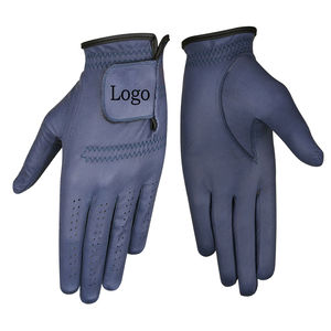Gants de golf en cuir véritable Cabretta unisexe 100% de qualité supérieure, poignées respirantes réglables, plusieurs couleurs au choix OEM - Product Image 5