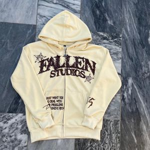 Custom Printed Logo Anti-Wrinkle for Puff Print <b>Hoodie</b> Heavyweight 100% Cotton Full <b>Zip</b>-up Streetwear Embroidered <b>Hoodie</b> - Product Image 1