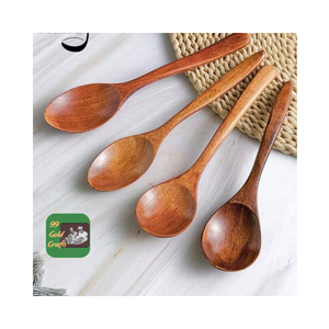 CUILLÈRE EN BOIS FABRIQUÉE À LA MAIN DURABLE OUTIL ÉCOLOGIQUE PARFAIT POUR UNE UTILISATION QUOTIDIENNE DANS LA CUISINE - Product Image 4