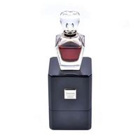 Boîte d'emballage de parfum en bois/MDF faite à la main avec étiquette personnalisée de luxe, gravure au laser, forme rectangulaire