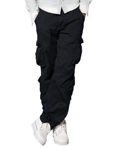 Pantalon de survêtement décontracté pour hommes XL Midweight High Cotton Canvas Ripstop Cargo Utility brodé de haute qualité Quick Dry Respirant - Product Image 4