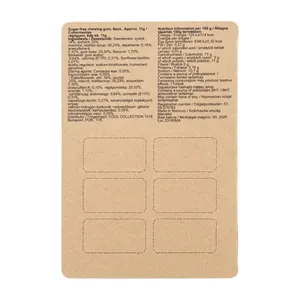 Gommes promotionnelles CreaChew Deluxe Eco personnalisées pour merchandising sur le thème des aliments et des bonbons - Product Image 4