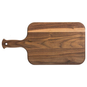 Tabla de cortar con forma de manzana de madera Tabla de cortar hecha a mano Superficie segura Cocinar y comer - Product Image 3