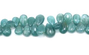 ลูกปัดพลอยแกรนดิเดียไรต์ธรรมชาติทรงลูกแพร์เรียบเนียนคุณภาพสูงขนาด 8 นิ้วสำหรับทำเครื่องประดับ - Product Image 3