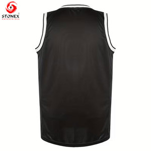 Camiseta sin Mangas Premium con Cuello en V para Hombre, Diseño de Logotipo Personalizado, Ligera, Transpirable, Ecológica, de Secado Rápido, Poliéster/Algodón, Servicios OEM - Product Image 3