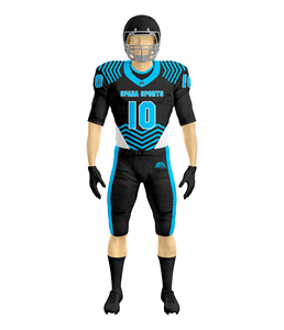 American Football Team <b>Uniforms</b> Durable Breathable Material Fast Shipping OEM Service for Clubs <b>Schools</b> MOQ Accepted Sets Style - Product Image 2