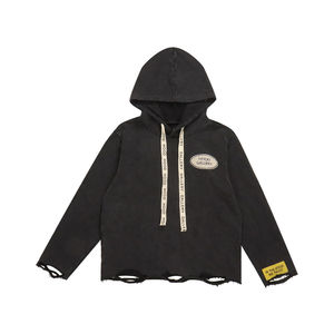 En stock sweats à capuche manches longues personnalisés pour hommes en stock approvisionnement direct d'usine sweats à capuche oversize pour hommes en vente chaude - Product Image 1