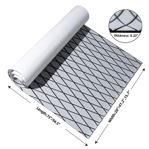 XYFMarine Revêtement <span class=keywords><strong>de</strong></span> sol <span class=keywords><strong>stratifié</strong></span> carré auto-adhésif moderne Revêtement <span class=keywords><strong>de</strong></span> <span class=keywords><strong>pont</strong></span> <span class=keywords><strong>de</strong></span> <span class=keywords><strong>bateau</strong></span> EVA imperméable pour une utilisation en extérieur Easy Click - Product Image 3