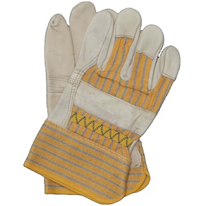 Gants de sécurité en cuir de buffle industriel, nouveau design, doux et confortables, protection des mains pour la construction, cuir canadien - Product Image 1