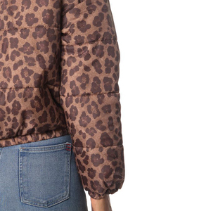 เสื้อแจ็คเก็ตบุนวมสำหรับผู้หญิงเสื้อโค้ทผ้าไหมบุนวมมีคุณภาพสูงแฟชั่นฤดูใบไม้ร่วงฤดูหนาว - Product Image 4