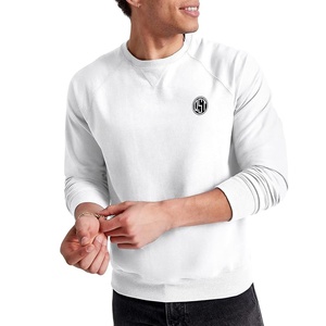 Oversized <b>Men</b> Sweatshirt OEM Custom Logo <b>Pullover</b> Fleece Crewneck Plain Heavyweight Sportswear Wholesale Winterwear Hoodies - Product Image 1