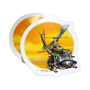 Pegatinas de vinilo resistentes a los rayos UV ecológicas de diseño personalizado, Material duradero, formas únicas para impresiones decorativas personalizadas - Product Image 2