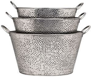 ถังน้ำแข็งพลาสติกทรงกลมผนังสองชั้นแบบตอกลาย ขนาด 3 แกลลอน สำหรับแช่เครื่องดื่ม งานปาร์ตี้ สไตล์ฟาร์มเฮาส์ ราคาตามสั่ง - Product Image 6