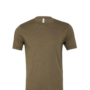 Camisetas CVC Heather con Logotipo Personalizado OEM, Fabricante al por Mayor, Camisetas de Corte Atlético, Camisetas de Estados Unidos - Product Image 1