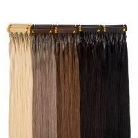 Extension de Cheveux Naturels de Deuxième Génération 6D en Cheveux Humains, Vente Chaude