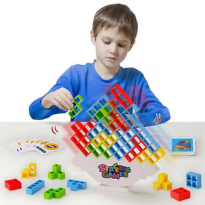 Jouet d'empilage Tetris : Tour d'équilibre pour le tri et l'empilage des jouets - Product Image 1