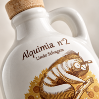 Mirante Alchemy No 1 Huile d'olive aromatisée à l'olive verte, doublement fumée, huile de finition gourmet brésilienne de qualité supérieure, 250 ml 50 ml