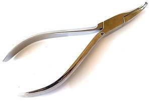 Comment dentaire pince courbée utilitaire fil de flexion orthodontique placement tenant postérieure Howe pince - Product Image 2