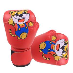 Gants d'entraînement de sparring en cuir de Style Pro pour arts martiaux boxe sac lourd entraînement Kickboxing sac de boxe Muay Thai MMA - Product Image 3