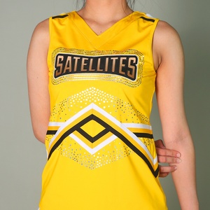 Conjuntos de Uniformes de Animadora para Mujer, Modernos, a Precio de Fábrica, Colores y Tallas Personalizadas, Cómodos, de Alta Calidad, 100% Únicos - Product Image 3