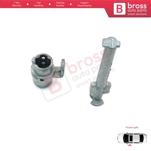 Kit de réparation de cylindre de serrure de porte avant gauche BDP507 44,8 mm pour W124 S124 C124 A124 1247600177 - Product Image 4