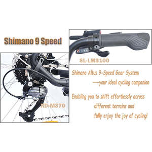 Bicicleta Eléctrica Urbana TTGO C7 (ZZ-28ST) con Motor Central, Shimano de 9 Velocidades, Llantas 700C*45C y Capacidad de Carga de 125 kg - Product Image 4