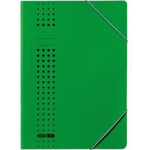 ELBA Chic DIN <b>A4</b> Recycled Green Cardboard File <b>Folder</b> with Corner Clamp Chic Chic Corner Clamps - Product Image 1