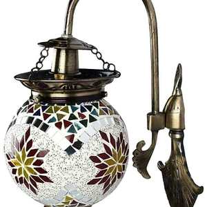 Porte-bougie en mosaïque élégant pour la décoration à la lumière des bougies Porte-bougie en mosaïque artistique fait à la main Accessoire de décoration intérieure à bas prix - Product Image 1