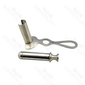 Hirschman anoscopio strumenti per sfinteroscopio di alta qualità Speculum anale chirurgico Proctoscope tedesco in acciaio inossidabile