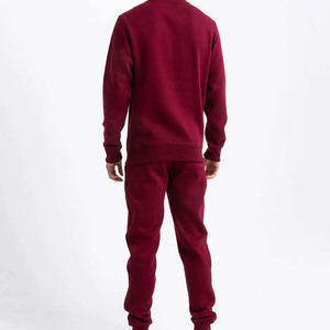 Top Selling Durable Material High Quality Winter Casual Solid 100% Cotton Men <b>Sweat</b> Suits <b>Sets</b> Quick Dry Lightweight Breathable - Product Image 5