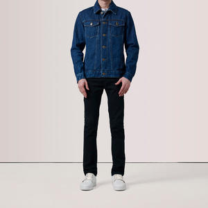 Veste en jean durable de haute qualité pour hommes Design Vintage à la mode Vêtements d'extérieur respirants confortables Vêtements parfaits pour l'hiver - Product Image 3