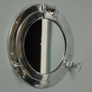 Aluminium or <b>Vintage</b> Nautical Ship Porthole <b>Mirror</b> for Home Decor Pirate's Maritime Nautical Themed Decor Wall Mounted <b>Vintage</b> - Product Image 1