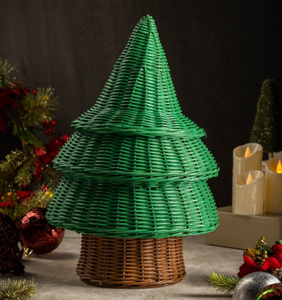 Sisu ตะกร้าหวายใส่ขนมดีไซน์ใหม่น่ารักสำหรับตกแต่งบ้านตะกร้าใส่ช็อคโกแลตงานฝีมือ - Product Image 3