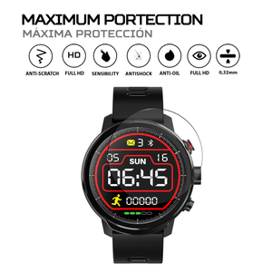 ฟิล์มกันรอยหน้าจอ ANTISHOCK สำหรับ Leotec MultiSport Carbon Sport Fit ฝาครอบป้องกันระดับพรีเมียมสำหรับอุปกรณ์ของคุณ - Product Image 1