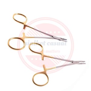 Tijera quirúrgica T/C Soporte de aguja de acero inoxidable Instrumentos quirúrgicos Tijera de disección - Product Image 5