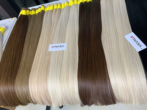 สั่งซื้อจำนวนมาก ผมแท้เวียดนาม 100% แบบต่อผม  ดอนเนอร์เดียว  ดับเบิ้ลดรอว์น  ทุกสี  ผมเวอร์จิ้น 100% - Product Image 6