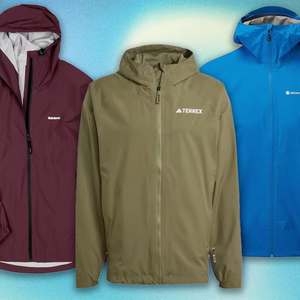 ชุดวอร์ม2ชิ้นเสื้อกันลมมีฮู้ดชุดวิ่งออกกำลังกายผ้าไนลอนขนาดใหญ่น้ำหนักเบาพร้อมเทป - Product Image 1