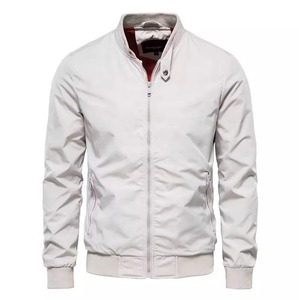 Chaqueta Bomber Ligera de Satén para Hombre, con Cierre Frontal Completo, Bolsillos Laterales, Transpirable, de Secado Rápido, Alta Calidad, para Ropa Urbana - Product Image 5