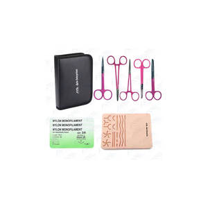 Coussinet de suture orale Kit de pratique de modèle de suture dentaire Kit de suture mineure Kit de suture Instruments médicaux Équipements médicaux - Product Image 1