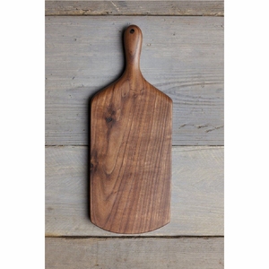 Planche à fromage et plateau de charcuterie en bois biologique de luxe, planche à découper réversible robuste pour la viande et les légumes - Product Image 5