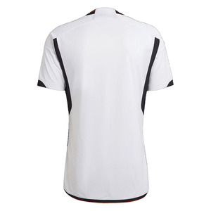 Camiseta de fútbol en blanco y negro más vendida, camiseta de entrenamiento de fútbol de ajuste regular con cuello redondo, camiseta fabricada en Pakistán - Product Image 2