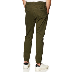 Nouveaux pantalons de survêtement taille haute pour hommes de haut rang pantalons d'entraînement de gymnastique réfléchissants de couleur unie minces pour la course - Product Image 5