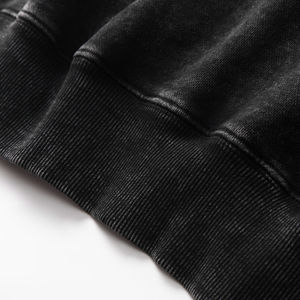 Nouveau sweat à capuche surdimensionné de qualité supérieure, délavé à l'acide, lourd, teint uni à la française pour homme, idéal pour l'hiver - Product Image 5