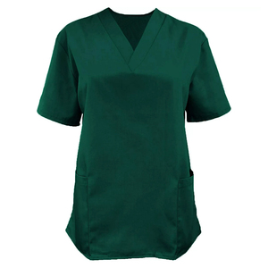 Tenue d'infirmière confortable et respirante à manches courtes, dernier design, uniforme médical unisexe élégant, service OEM personnalisé pour hôpital - Product Image 4